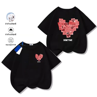 🔥พร้อมส่ง&เก็บเงินปลายทาง🔥RINA STUDIO เสื้อยืดแขนสั้น ผ้าฝ้าย พิมพ์ลาย สําหรับครอบครัว คุณแม่ ลูกสาว พร้อมส่ง
