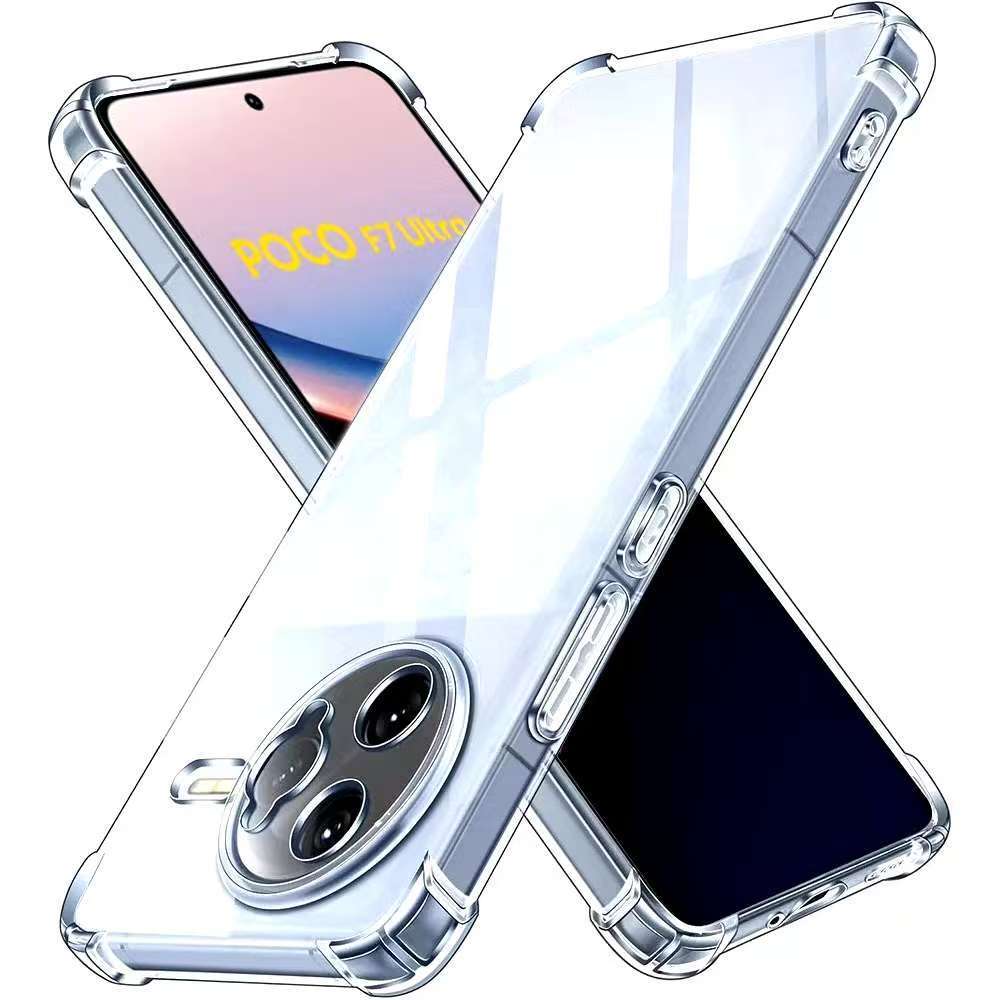 Poco F7 Pro/Poco F7 Ultraตรงรุ่น(พร้อมส่งในไทย)เคสTPUใสกันกระแทกแบบคลุมกล้องPOCO F7 Pro/POCO F7 Ultr