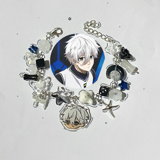 กำไลข้อมืออนิเมะ เรื่อง Blue lock - ขังดวลแข้ง