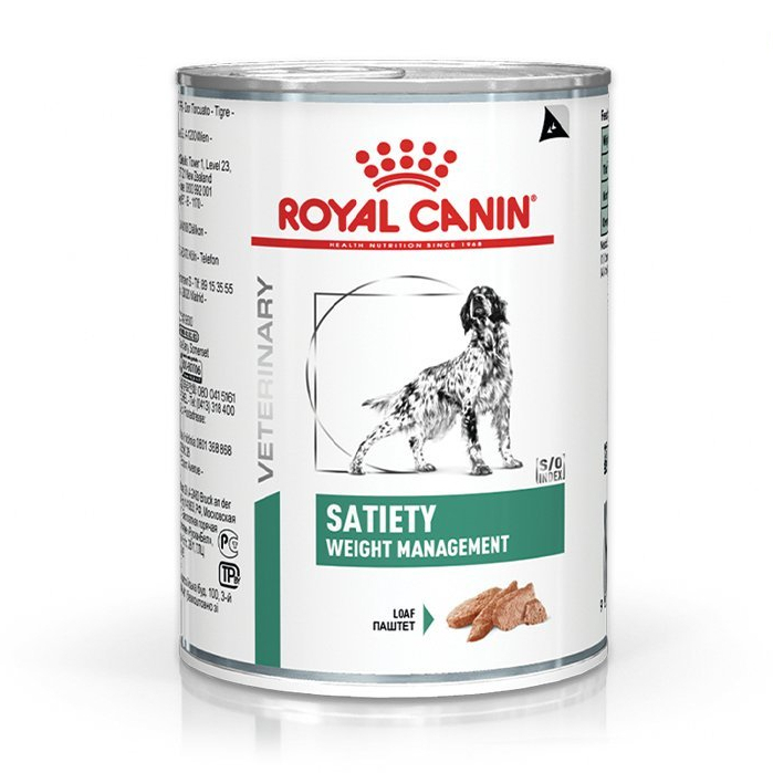 Royal canin Satiety Weight Management 410 กรัม 1 กระป๋อง สุนัขที่ต้องการควบคุมน้ำหนัก
