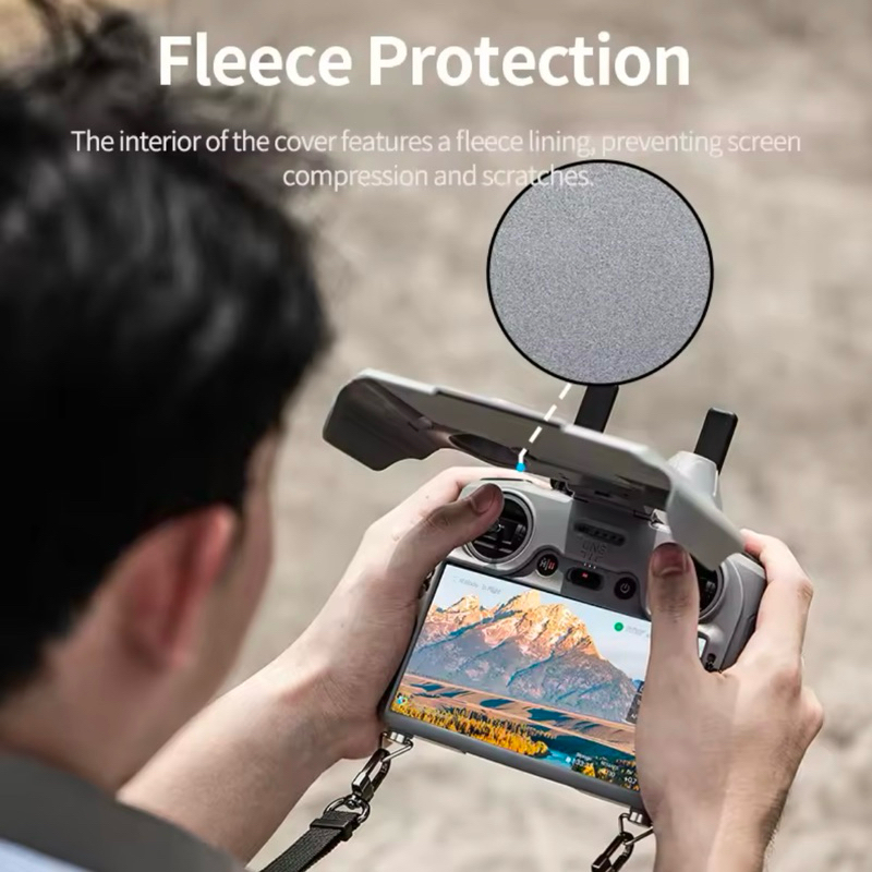ฮู้ดบังแดด รีโมท RC / RC 2 / RC 3 ฝาครอบป้องกันจอ Sun Hood Protector Cover for DJI RC / RC 2 / RC 3 Controller
