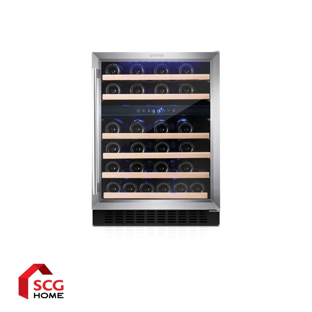 Gorenje ตู้แช่ไวน์ วางได้ 46 ขวด WCIU609BA2 ดำ