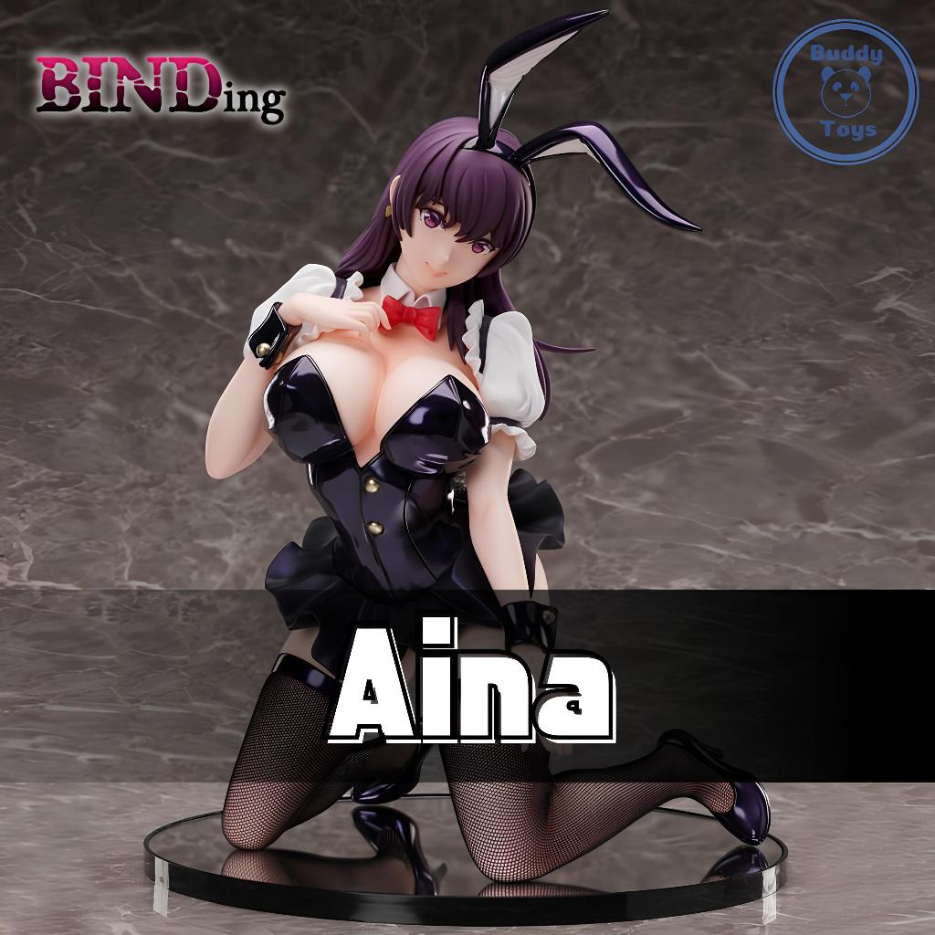 [ Figure แท้ ] BINDing Creator's Opinion - Aina Bunny Ver 1/4 Scale  ฟิกเกอร์+โปสการ์ด [ BINDING ] [