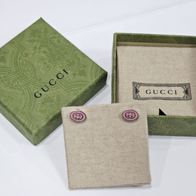 Gucci earring ✧.* พร้อมส่ง ✔ ของแท้ 100% ✧.*  ต่างหู