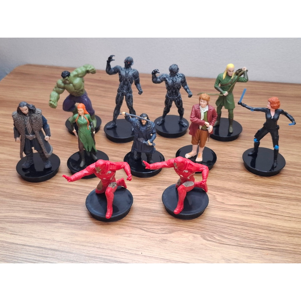 TOPPER แก้วน้ำโรงหนัง major sf Avengers age of ultron และ THE HOBBIT เก่าเก็บ