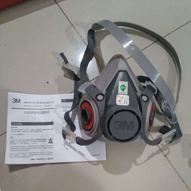 หน้ากาก 3M 6200 ใส่กับตลับ 6006 ได้