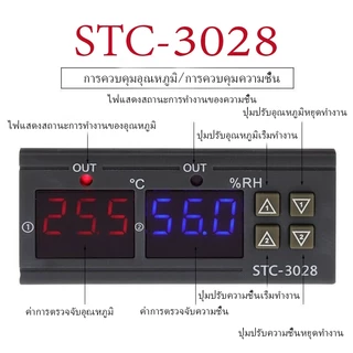 ชุด 3 อย่าง อุปกรณ์เสริมตู้ฟักไข่ ตัวควบคุมอุณหภูมิ XH-W3001พัดลมตู้ฟักไข่ เครื่องวัดอุณหภูมิ-50-110°C