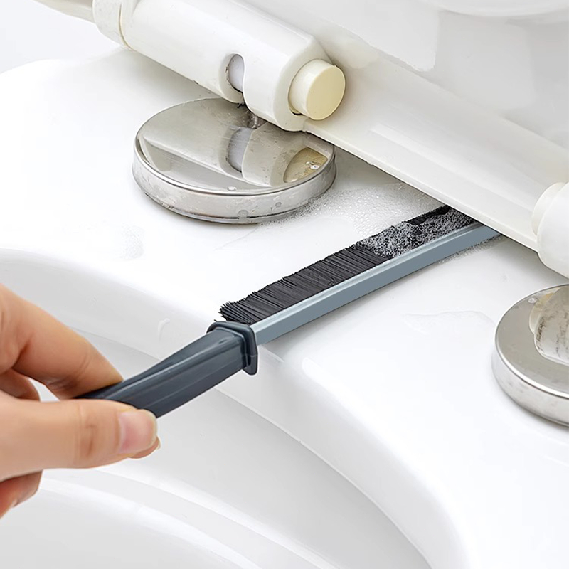 มัลติฟังก์ชั่แถบยาวรอยแยกแปรงทำความสะอาดสิ่งศักดิ์สิทธิ์มุมตายขนแข็งห้องน้ำห้องน้ำห้องน้ำล้างแปรงด้ามยาวร่อง