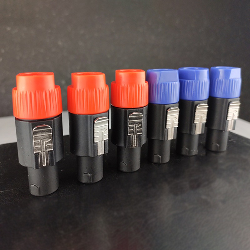 TDP SOUND สเปคคอนSpeakonปลั๊กแจ็คต่อลำโพง ปลั๊กสเปคคอนตัวผู้ แบบหมุนล็อค สำหรับต่อสายลำโพง เลือกสีได้