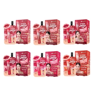 SMOOTO สมูทโตะ พลัมพิ่ง เจลลี่ ลิป ลิปทิ้นท์ 2 กรัม. (1 กล่อง / 6 ซอง มีให้เลือก 6 เบอร์)