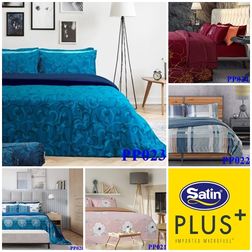 Satin Plus ชุดเครื่องนอน 3.5 5 6 ฟุต นวม 60x80 90x100  PP008 PP011 PP012 PP005 PP003 PP020 PP021 PP0