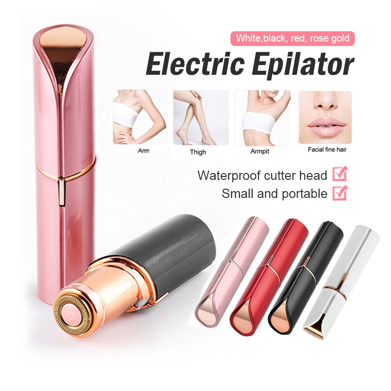 2IN1 เครื่องกําจัดขน ที่ถอนขนไฟฟ้า ขนาดเล็ก ชาร์จUSB ที่ถอนขนรักแร้ ใบหน้า ริมฝีปาก ใช้ได้ทั้งตัว