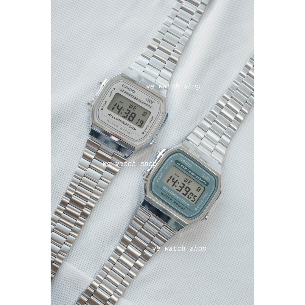 รับประกันศูนย์ไทย CMG CASIO A168WGG-1ADF A168WGG-1BDF A168WEMB-1BDF  a168 a-168  สินค้าใหม่ ของเเท้