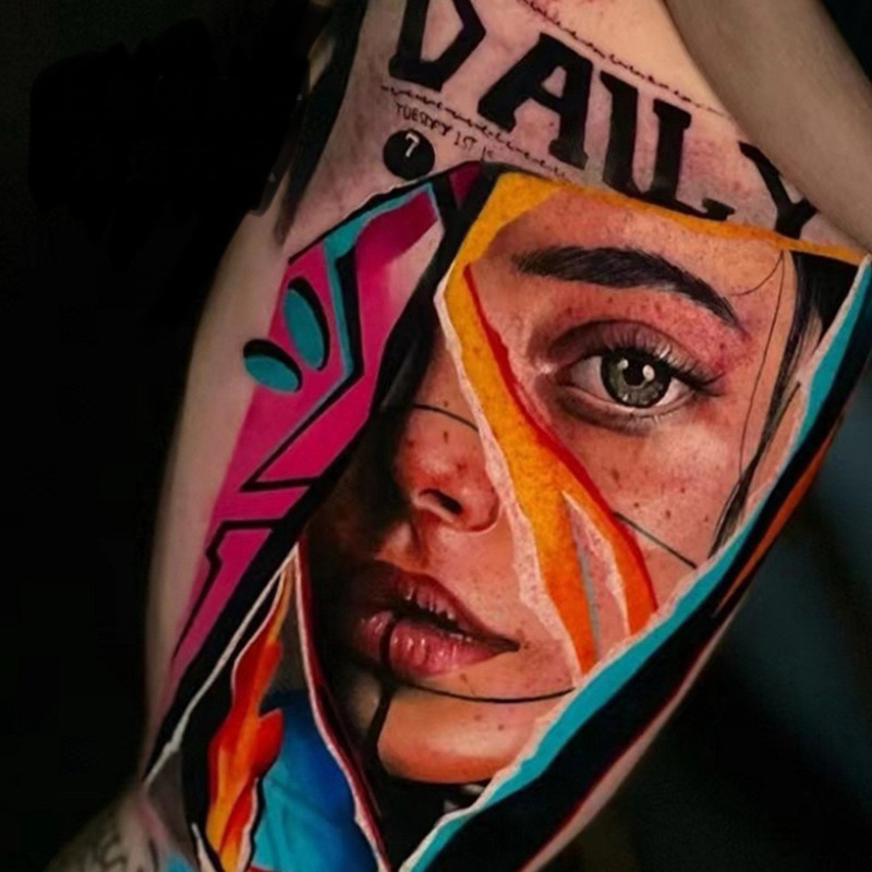 DYNAMICหมึกสักสีขนาด 30ml.หมึกแท้💯สีสด สักง่าย จัดส่งจากร้านค้าในไทย - รูปที่ 4