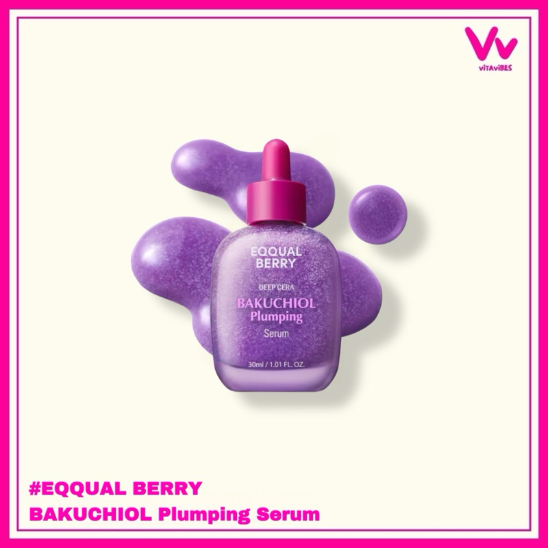 EQQUALBERRY Serum Bakuchiol Plumping Serum 30ml