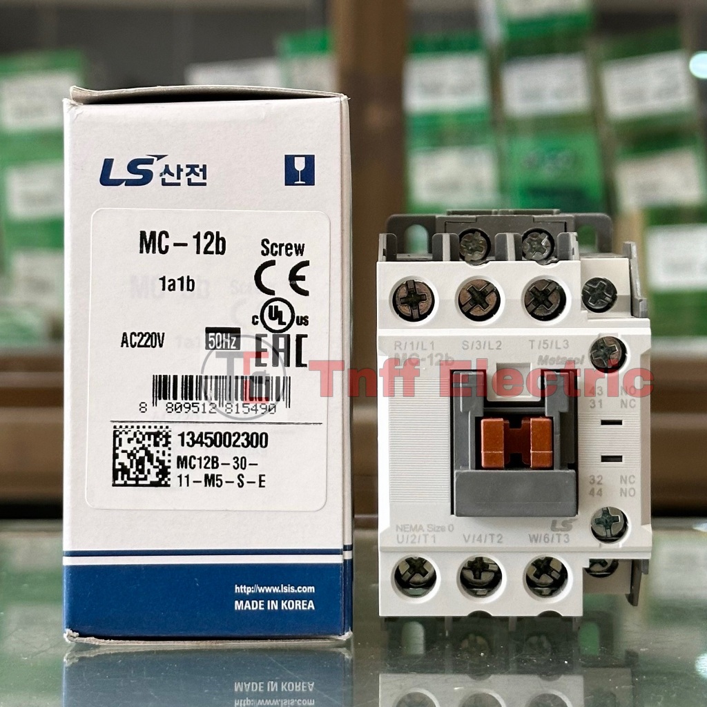 LS Electric MC-12b 1a1b (คอยล์ 220VAC) แมกเนติก คอนแทคเตอร์ (1NO + 1NC)