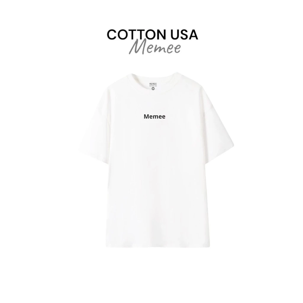 เสื้อยืด MEMEE ~ COTTON ผ้าหนานิ่ม (งานปัก ทรงตรง) thumbnail 3