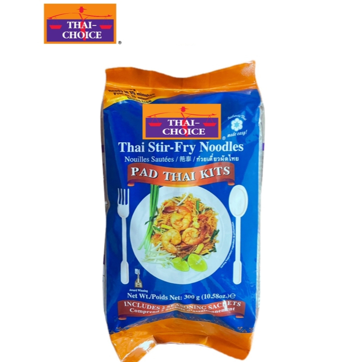 THAI-CHOICE- ชุดผัดไทย Thai Stir-Fried Noodles Pad Thai 300g