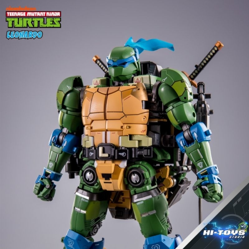 [ IN STOCK ] Heatboys : TMNT-01T LEONARDO Mechatran Series