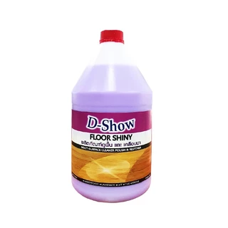 DShow น้ำยาถูพื้น เคลือบเงาพื้น กลิ่นดอกราตรี หอมยาวนาน 3400ml น้ำยาดันฝุ่นถูพื้น ฆ่าเชื้อโรค