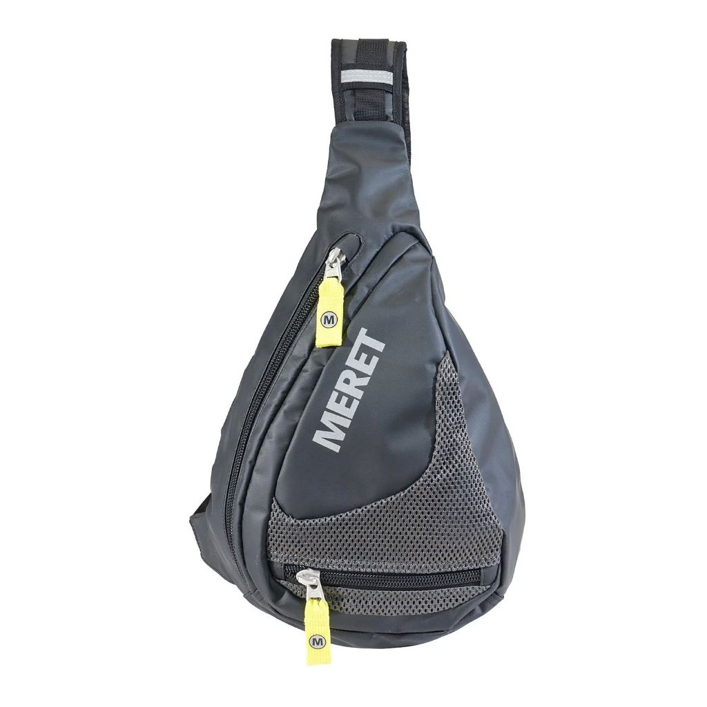 กระเป๋าสะพายพาดลำตัว ใช้จัดเก็บอุปกรณ์ขนาดเล็ก สีดำ รุ่น DROPSLING™ PRO Meret USA EMS First Aid Bag