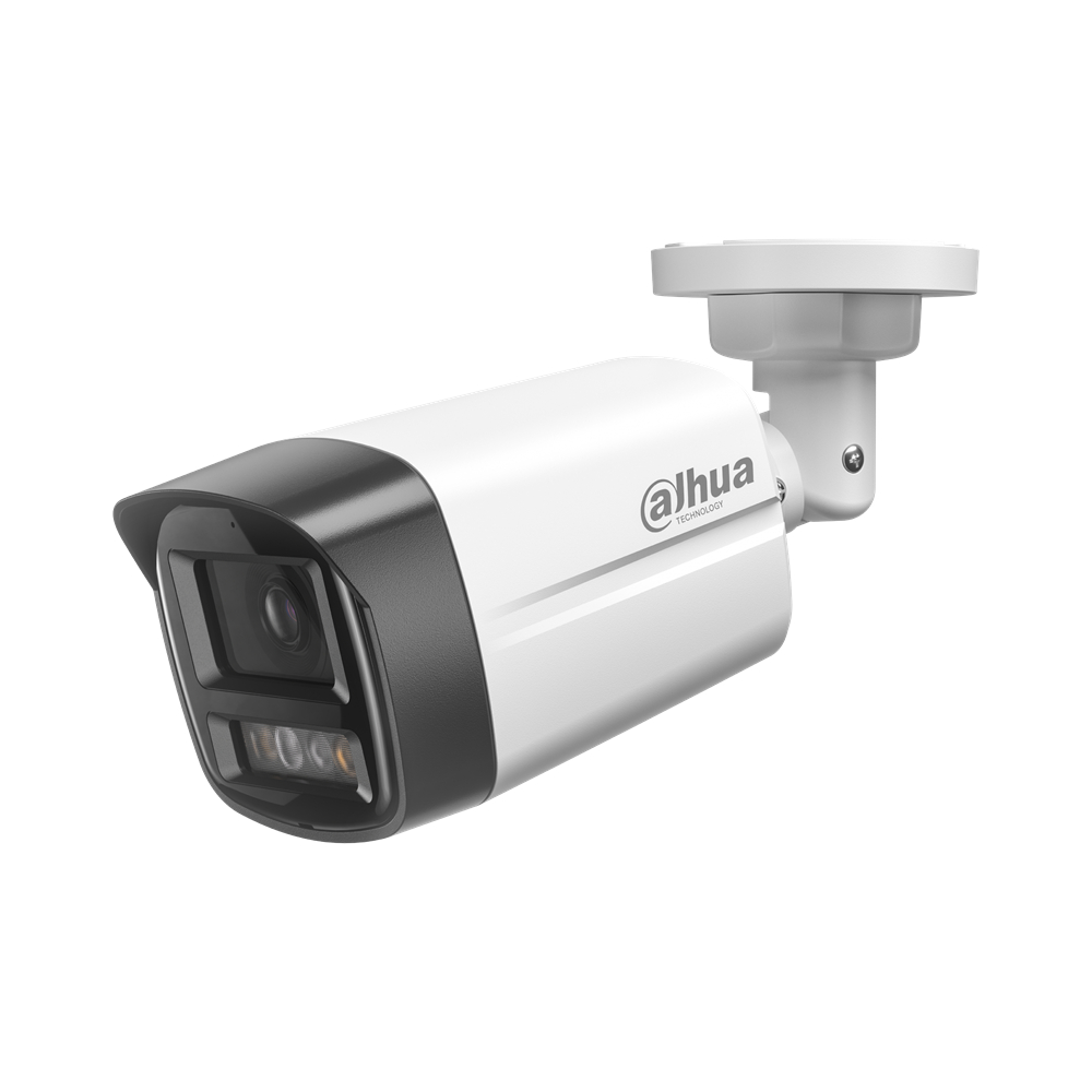 DAHUA กล้องวงจรปิด PoE 4MP มีไมค์ในตัว Smart Dual Light รุ่น IPC-HFW1439TL1-A-IL 3.6mm