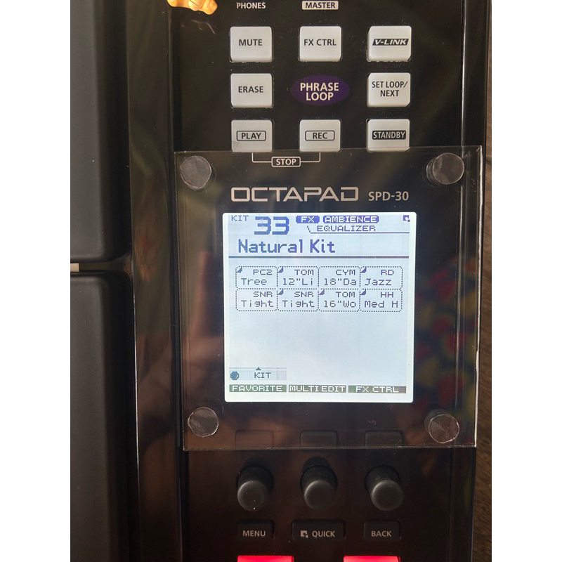 แผ่นอะคริลิคสำหรับหน้าจอ Roland SPD30