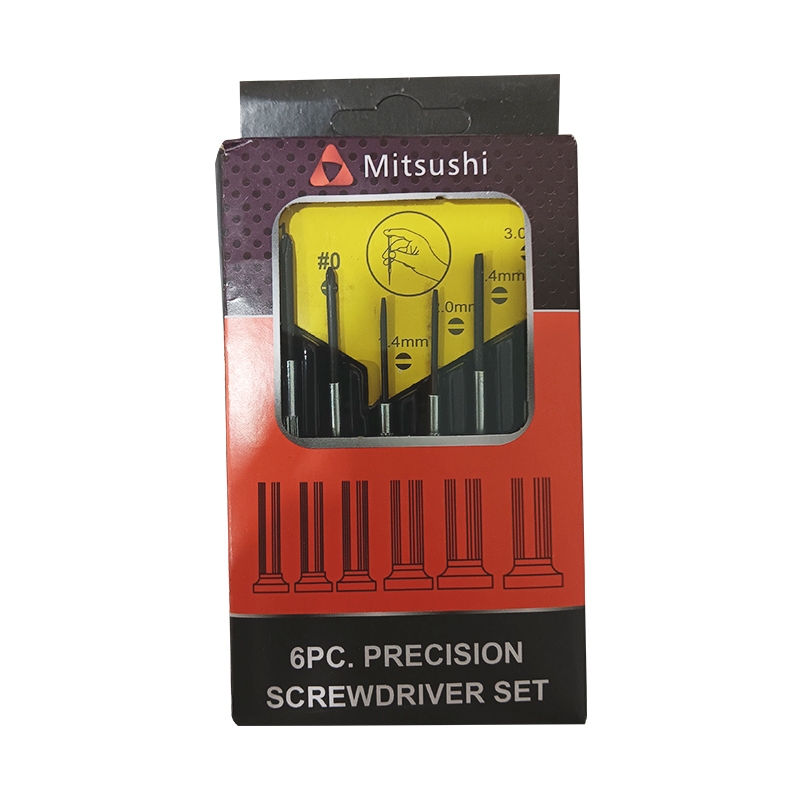 Mitsushi ชุดไขควง 6 ชิ้น ไขควงแว่นตา ไขควงซ่อมนาฬิกา KDL3206