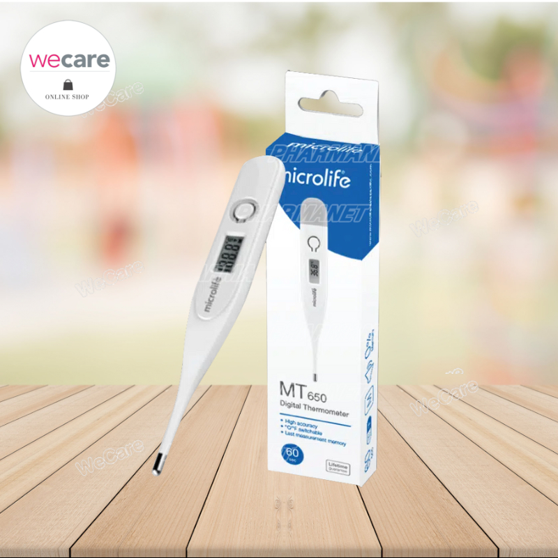 Microlife MT 650 เทอร์โมมิเตอร์วัดอุณหภูมิระบบดิจิตอล ไมโครไลฟ์ MT 650