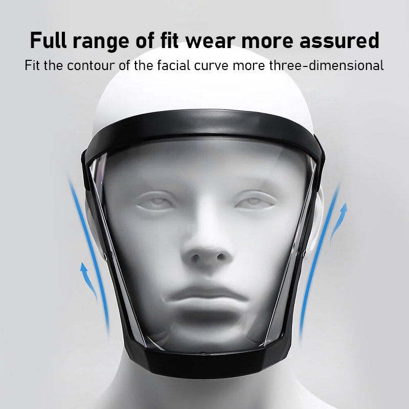 หน้ากาก face shield เต็มหน้า เฟสชิวหน้ากาก แบบ PC กันแดด กันฝุ่น - รูปที่ 6