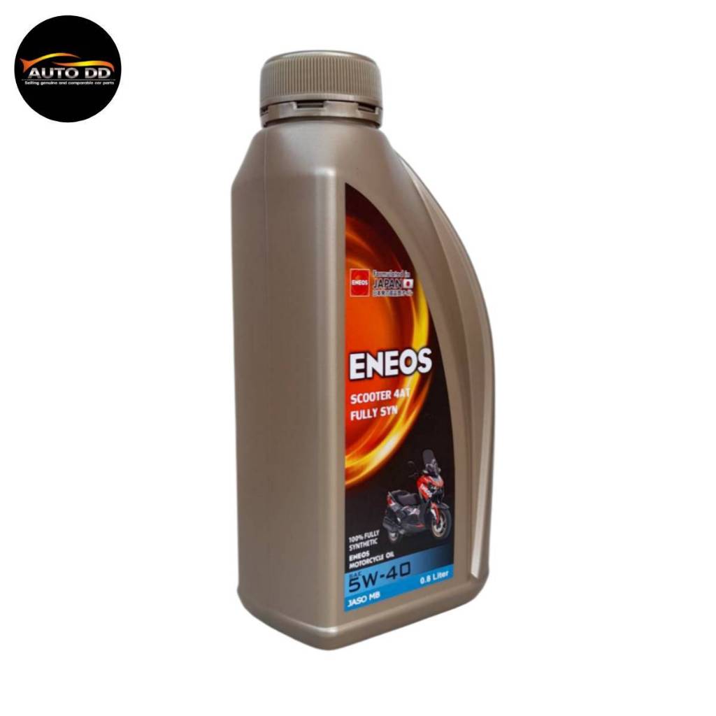 น้ำมันเครื่องรถจักรยานยนต์ ENEOS SCOOTER 4AT 5W-40 FULLY SYN ขนาด 0.8 ลิตร