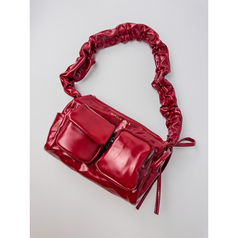 RM Bag (พร้อมส่งจากไทย) กระเป๋าหนัง PU (ปรับสายสะพายได้)