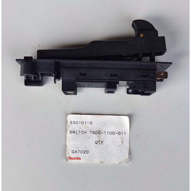 Makita อะไหล่สวิตช์ GA7020#25 เครื่องเจียร 7 นิ้ว GA7020 Part no. 650101-0 ของแท้