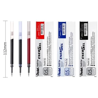 (1กล่อง/12ชิ้น) PENTEL ENERGEL ไส้ปากกา ขนาด 0.4 / 0.5 / 0.7 มม.