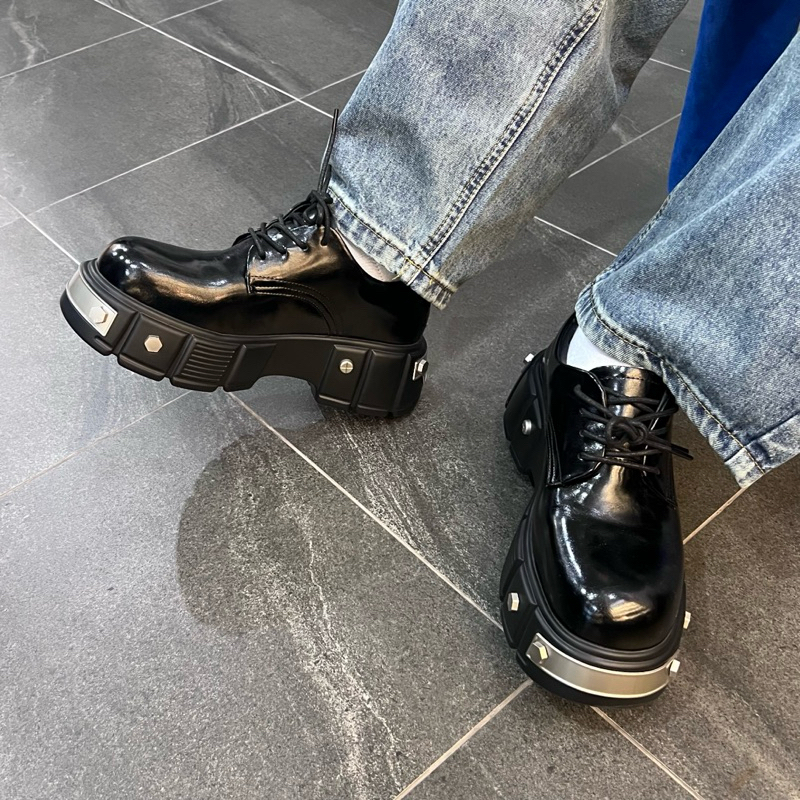 THEBOY-SLOTHER Shoe รองเท้าหนังแบบผูกเชือก