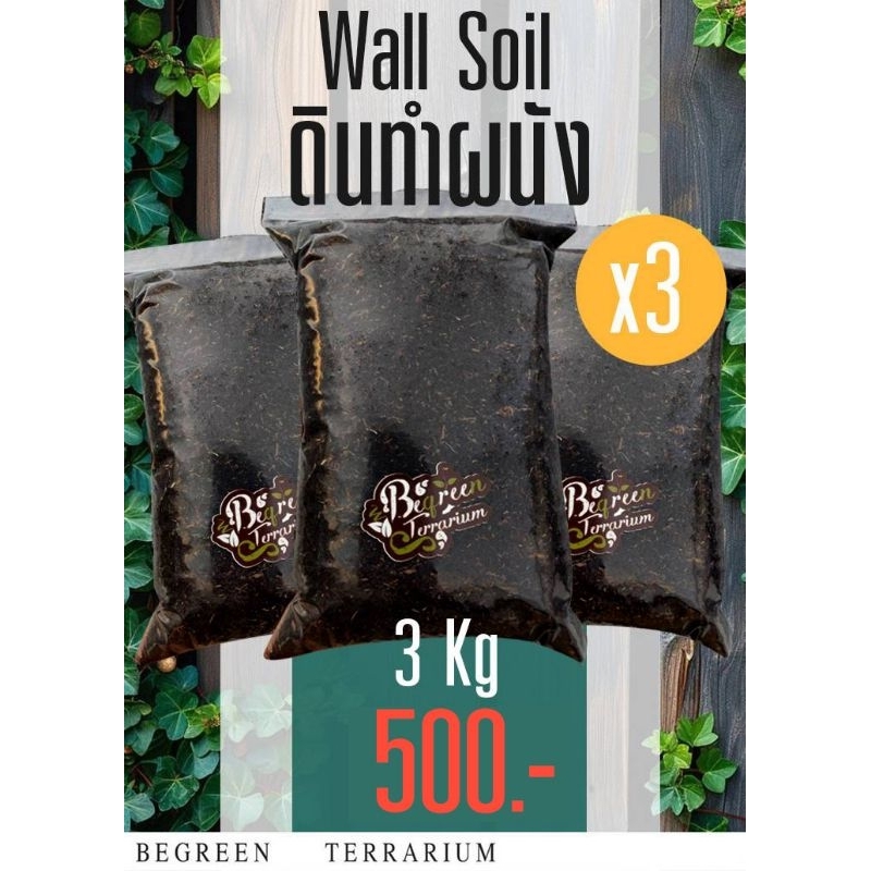 เปิดขาย : ดินทำผนัง x3