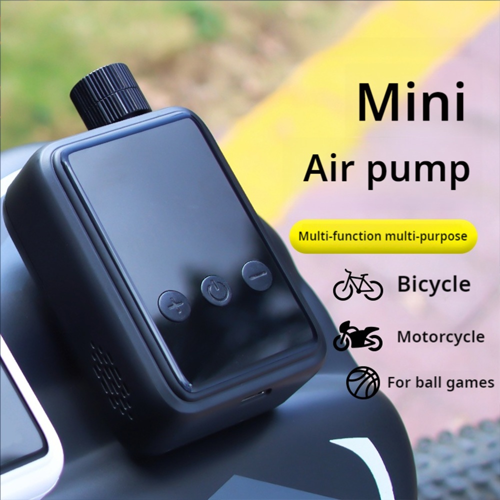 150psi วาล์วคอมเพรสเซอร์แบบชาร์จไฟได้สำหรับปั๊มจักรยาน, อุปกรณ์เสริมจักรยานกลางแจ้ง Bicycle inflatable pump