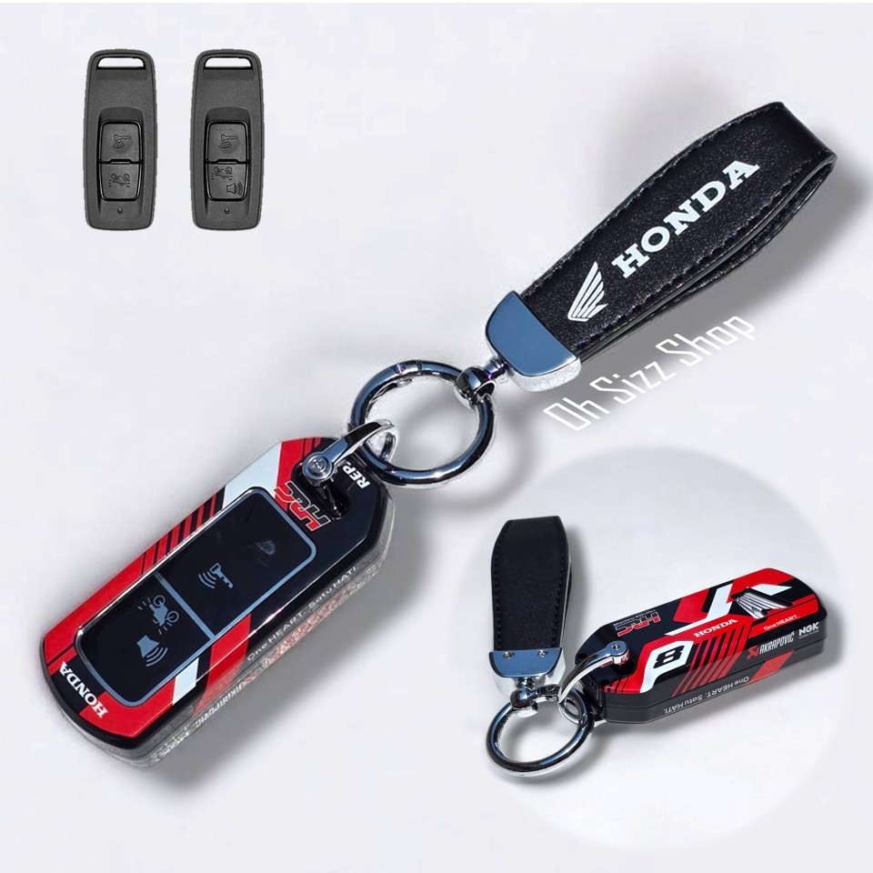 เคสรีโมท Honda ADV 160 PCX 160  ADV 350  All New LEAD125   Forza 350 ปี 2025    ลาย Sport ด้านในกันกระแทกปิดปุ่ม TPU ดำ