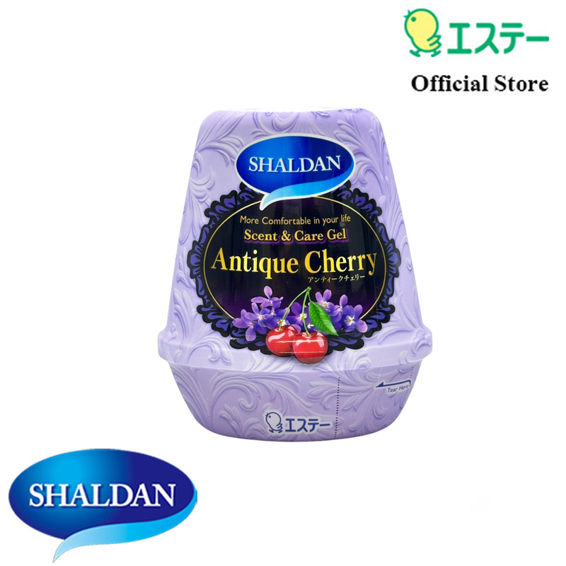Shaldan Scent & Care Gel Air Freshener: Antique Cherry เจลหอมปรับอากาศ กลิ่นแอนทีคเชอรี่