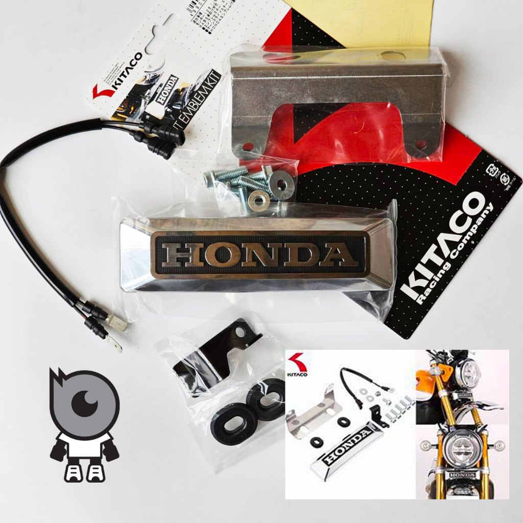 Kitaco ชุดโลโก้แผงคอ Monkey125  แท้ตรงรุ่น