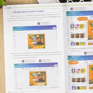Infopress(อินโฟเพรส)หนังสือ สร้างงาน Design ง่ายๆ ใช้ได้ทุก Media ด้วย Canva + AI design tools 76279