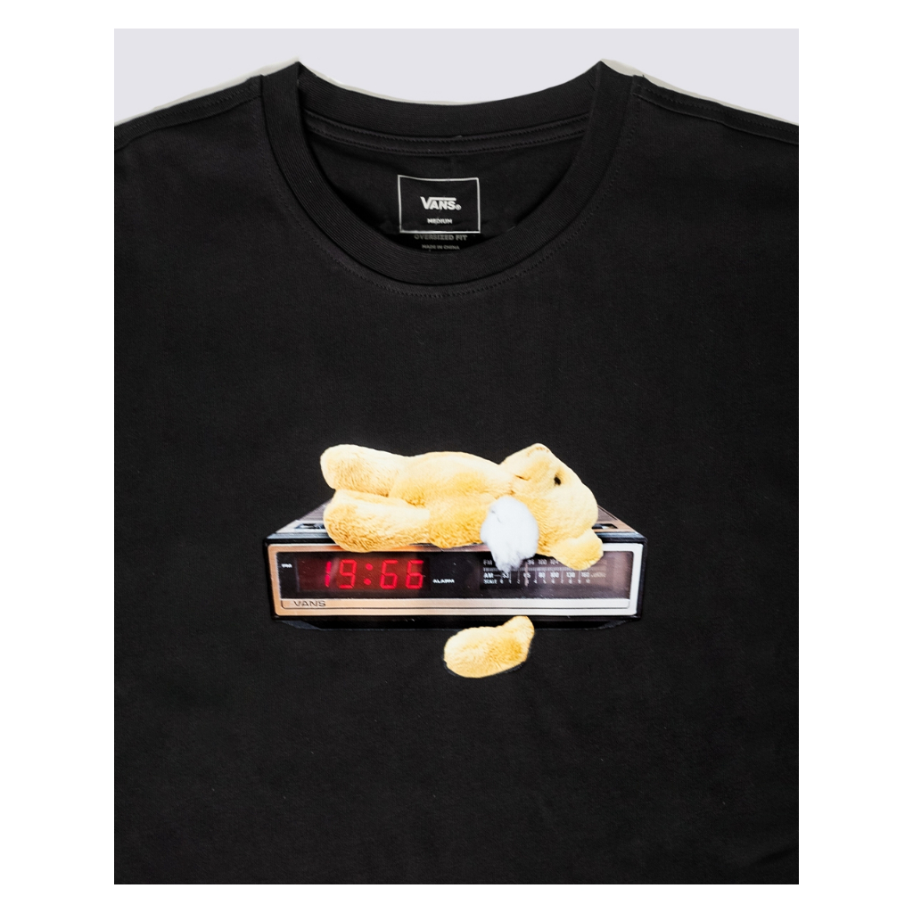 VANS BROKEN BEAR T-SHIRT - BLACK เสื้อ เสื้อยืดแขนสั้นแวนส์ ชาย หญิง