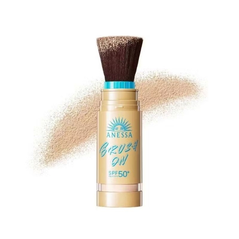 ANESSA แป้งกันแดด รุ่นใหม่ Anessa Perfect UV Brush-On powder SPF50 PA++++ ของแท้ นำเข้าจากญี่ปุ่น