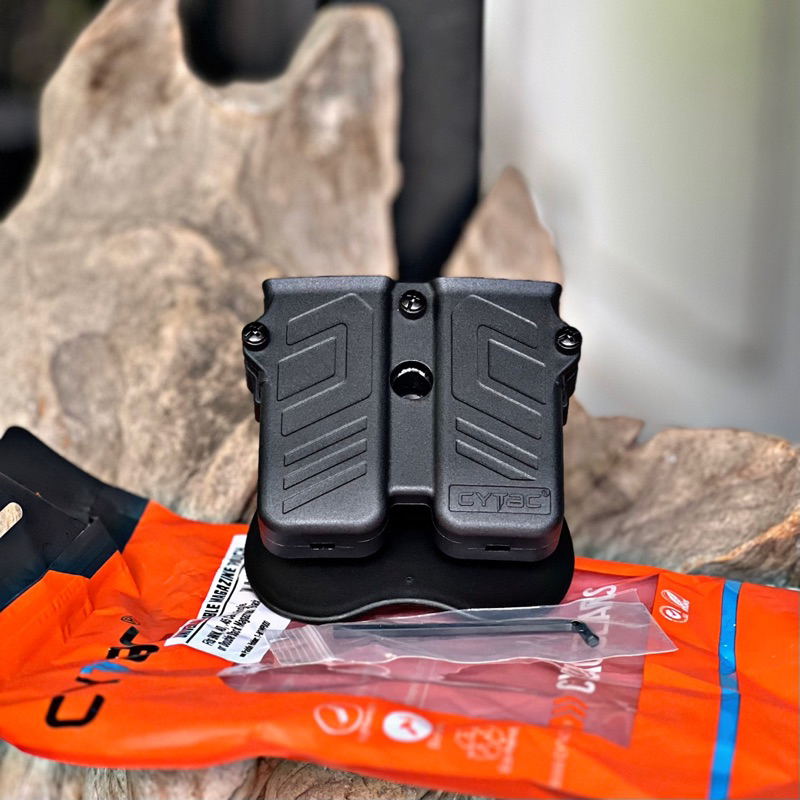 ซองใส่แม็กกาซีนคู่แบบUniversal เพลทเหน็บใบพาย - รูปที่ 2