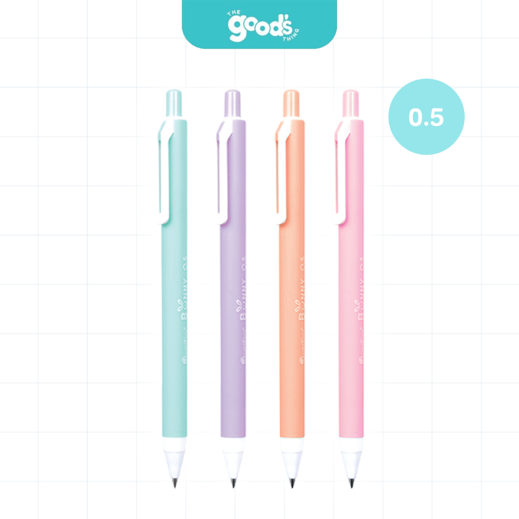 ปากกาเจล Quantum Bunny 0.38mm./0.5 mm. ปากกา ควอนตั้ม หมึกน้ำเงิน ด้ามคละสี (จำนวน1ด้าม) - รูปที่ 3