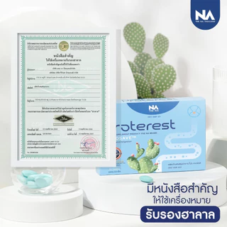 The Na Proterest 1 กล่อง 10 เม็ด แสบ ร้อนกลางอก กรดไหลย้อน กระเพาะ ขับลม ย่อยอาหารสมุนไพร ขับถ่ายดี