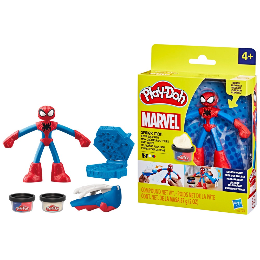 PLAY-DOH SPIDERMAN THWIP SQUISHER