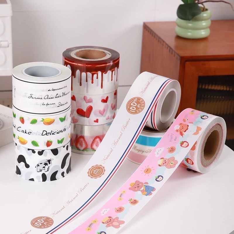 (พร้อมส่ง)พลาสติกแข็งพันเค้ก(1กิโลกรัม/ม้วน)ลายสไตล์เกาหลี