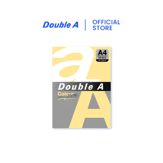 Double A กระดาษสี A4 หนา 180 แกรม จำนวน 50 แผ่น/แพ็ก จำหน่าย 1 แพ็ก