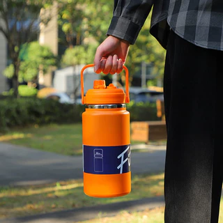 กระติกน้ำแก้ว 2L/2.5L สเตนเลส SUS304 เก็บอุณหภูมิได้นาน